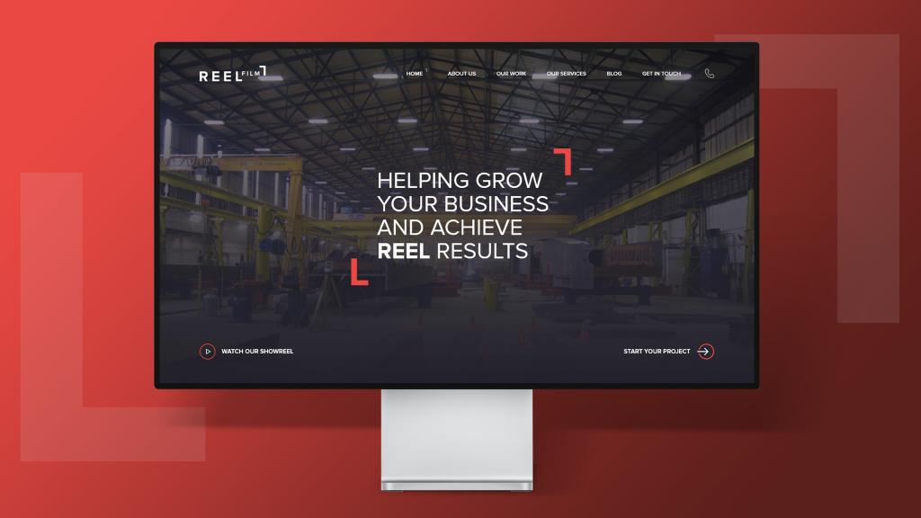 Video production website design
