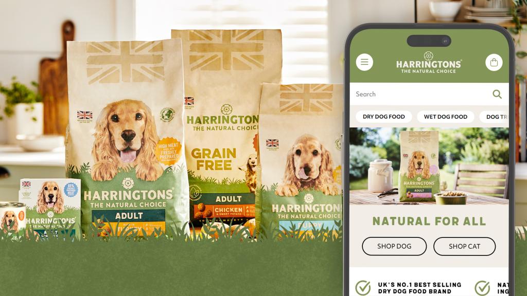 Harringtons Pet Foods - Shopify Plus Development